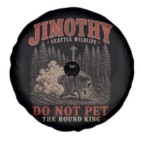 Jimothy Raccoon Seattle Wildlife Spare Tire Cover Do Not Pet The Round King Funny Viral Trash Panda