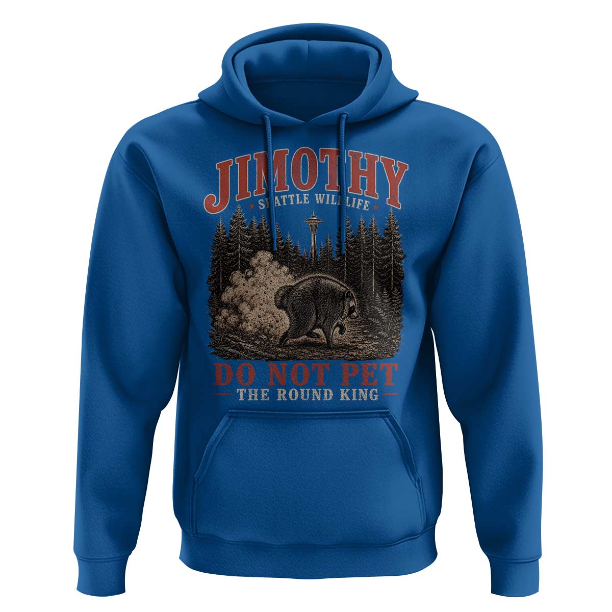 Jimothy Raccoon Seattle Wildlife Hoodie Do Not Pet The Round King Funny Viral Trash Panda