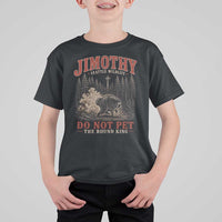 Jimothy Raccoon Seattle Wildlife T Shirt For Kid Do Not Pet The Round King Funny Viral Trash Panda