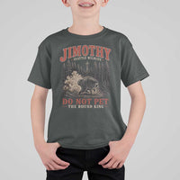 Jimothy Raccoon Seattle Wildlife T Shirt For Kid Do Not Pet The Round King Funny Viral Trash Panda