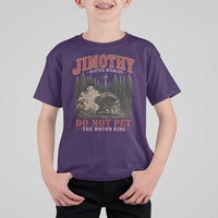 Jimothy Raccoon Seattle Wildlife T Shirt For Kid Do Not Pet The Round King Funny Viral Trash Panda