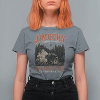 Jimothy Raccoon Seattle Wildlife T Shirt For Women Do Not Pet The Round King Funny Viral Trash Panda