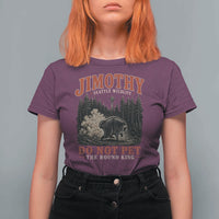 Jimothy Raccoon Seattle Wildlife T Shirt For Women Do Not Pet The Round King Funny Viral Trash Panda