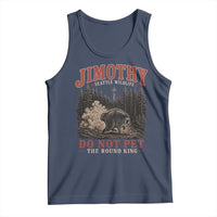 Jimothy Raccoon Seattle Wildlife Tank Top Do Not Pet The Round King Funny Viral Trash Panda