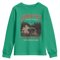Jimothy Raccoon Seattle Wildlife Youth Sweatshirt Do Not Pet The Round King Funny Viral Trash Panda