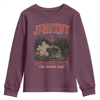 Jimothy Raccoon Seattle Wildlife Youth Sweatshirt Do Not Pet The Round King Funny Viral Trash Panda
