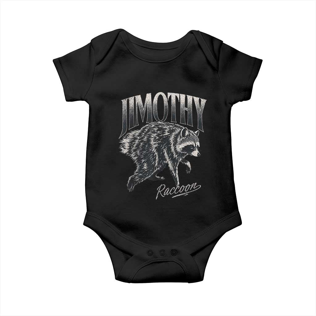 Jimothy Raccoon Baby Onesie Funny Seattle Trash Panda Wildlife