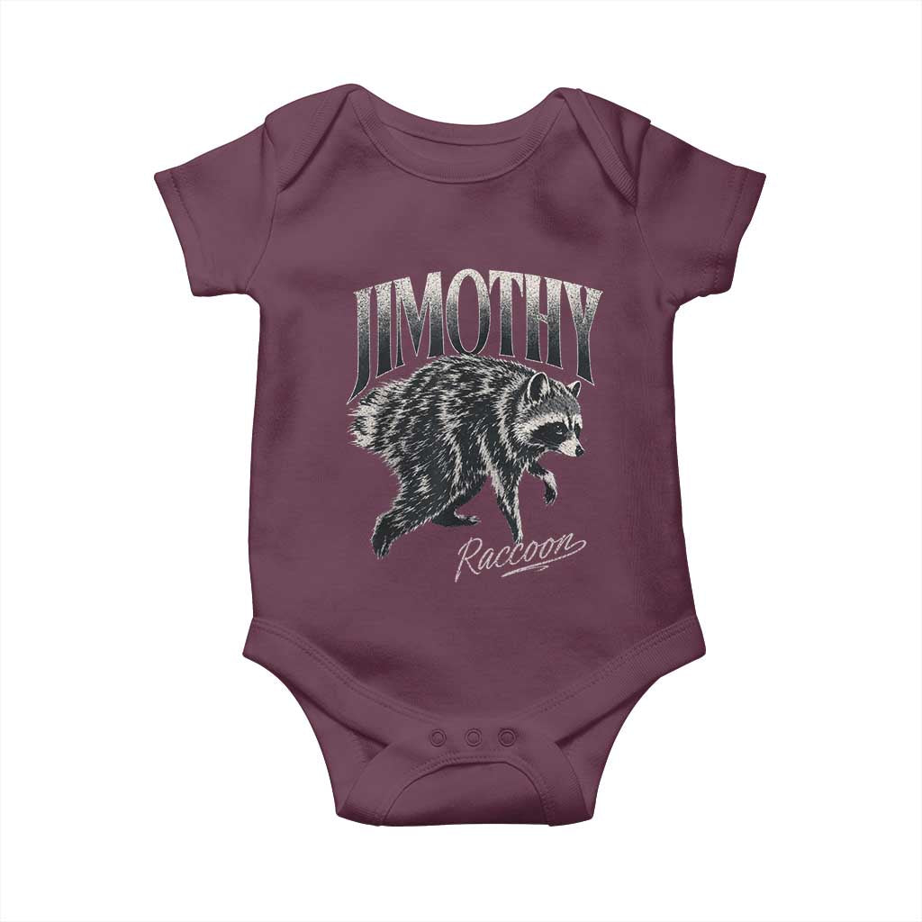 Jimothy Raccoon Baby Onesie Funny Seattle Trash Panda Wildlife