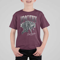 Jimothy Raccoon T Shirt For Kid Funny Seattle Trash Panda Wildlife