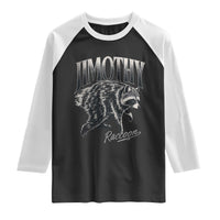 Jimothy Raccoon Raglan Shirt Funny Seattle Trash Panda Wildlife