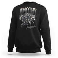Jimothy Raccoon Sweatshirt Funny Seattle Trash Panda Wildlife