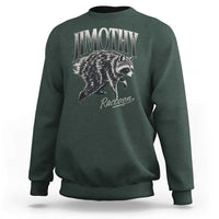 Jimothy Raccoon Sweatshirt Funny Seattle Trash Panda Wildlife