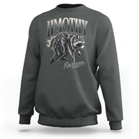 Jimothy Raccoon Sweatshirt Funny Seattle Trash Panda Wildlife