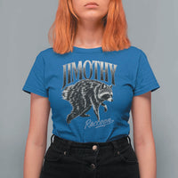 Jimothy Raccoon T Shirt For Women Funny Seattle Trash Panda Wildlife
