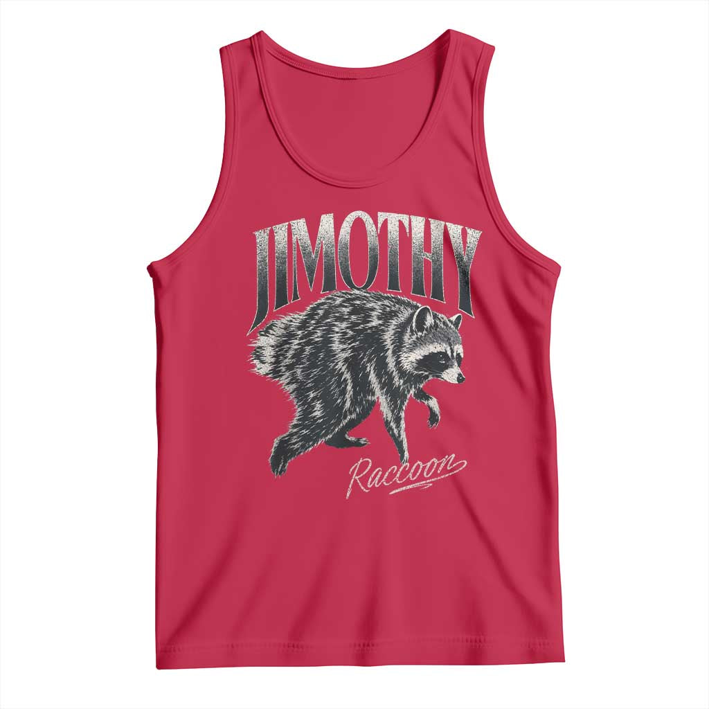 Jimothy Raccoon Tank Top Funny Seattle Trash Panda Wildlife