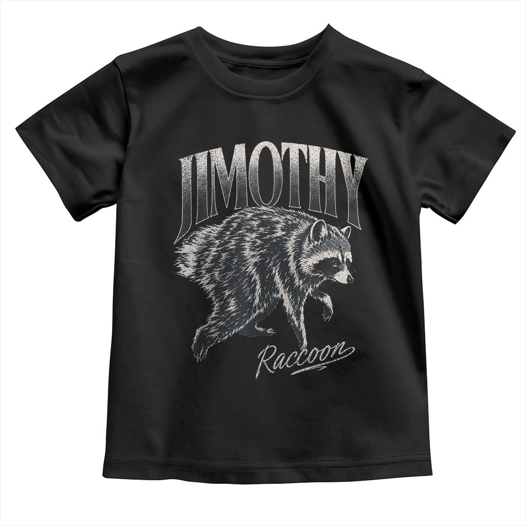 Jimothy Raccoon Toddler T Shirt Funny Seattle Trash Panda Wildlife