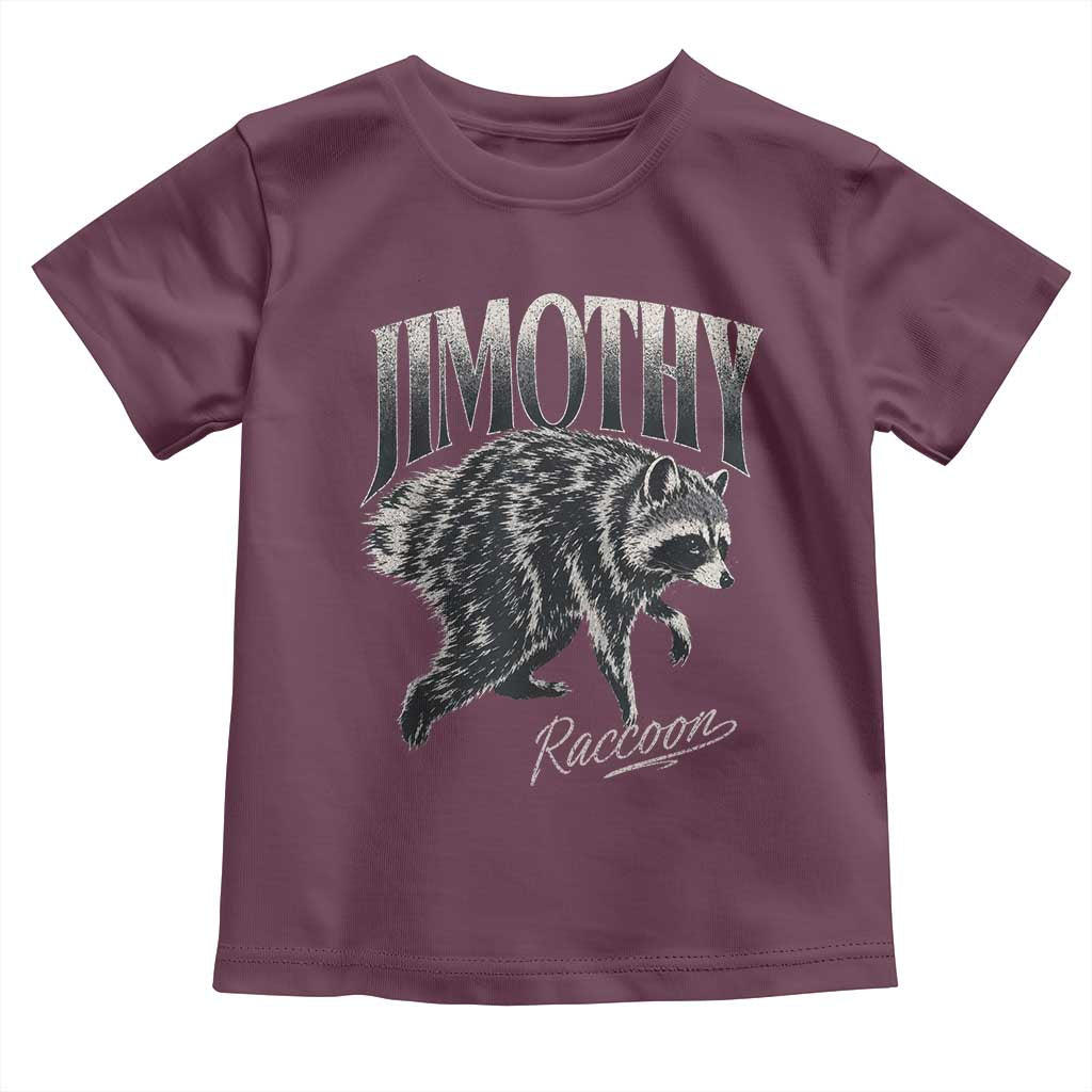 Jimothy Raccoon Toddler T Shirt Funny Seattle Trash Panda Wildlife