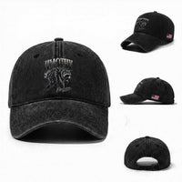 Jimothy Raccoon Washed Cotton Baseball Cap Funny Seattle Trash Panda Wildlife
