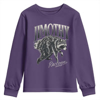 Jimothy Raccoon Youth Sweatshirt Funny Seattle Trash Panda Wildlife