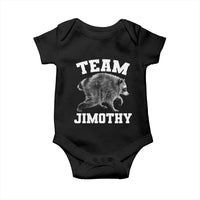 Team Jimothy Raccoon Baby Onesie Funny Seattle Trash Panda Lover