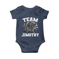 Team Jimothy Raccoon Baby Onesie Funny Seattle Trash Panda Lover