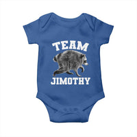 Team Jimothy Raccoon Baby Onesie Funny Seattle Trash Panda Lover