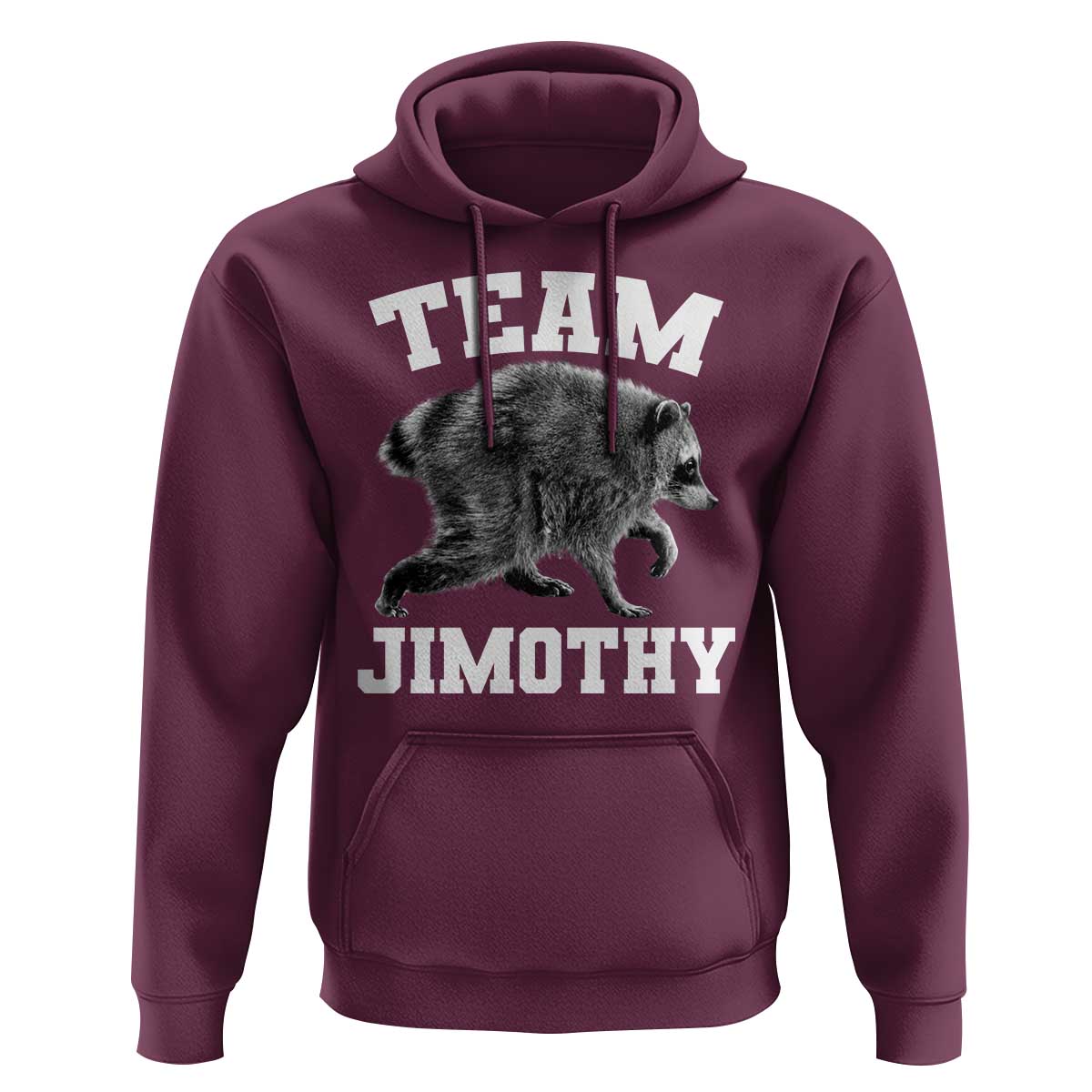 Team Jimothy Raccoon Hoodie Funny Seattle Trash Panda Lover
