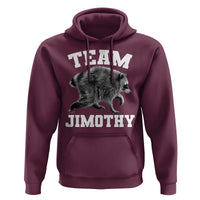 Team Jimothy Raccoon Hoodie Funny Seattle Trash Panda Lover