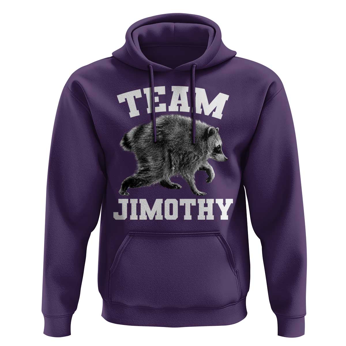 Team Jimothy Raccoon Hoodie Funny Seattle Trash Panda Lover