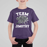 Team Jimothy Raccoon T Shirt For Kid Funny Seattle Trash Panda Lover