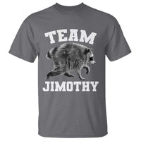 Team Jimothy Raccoon T Shirt Funny Seattle Trash Panda Lover
