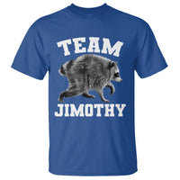 Team Jimothy Raccoon T Shirt Funny Seattle Trash Panda Lover