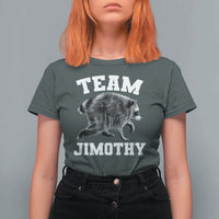 Team Jimothy Raccoon T Shirt For Women Funny Seattle Trash Panda Lover