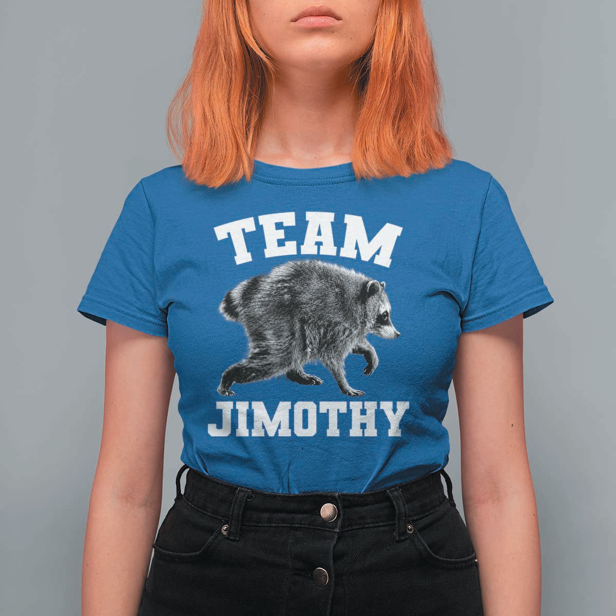 Team Jimothy Raccoon T Shirt For Women Funny Seattle Trash Panda Lover