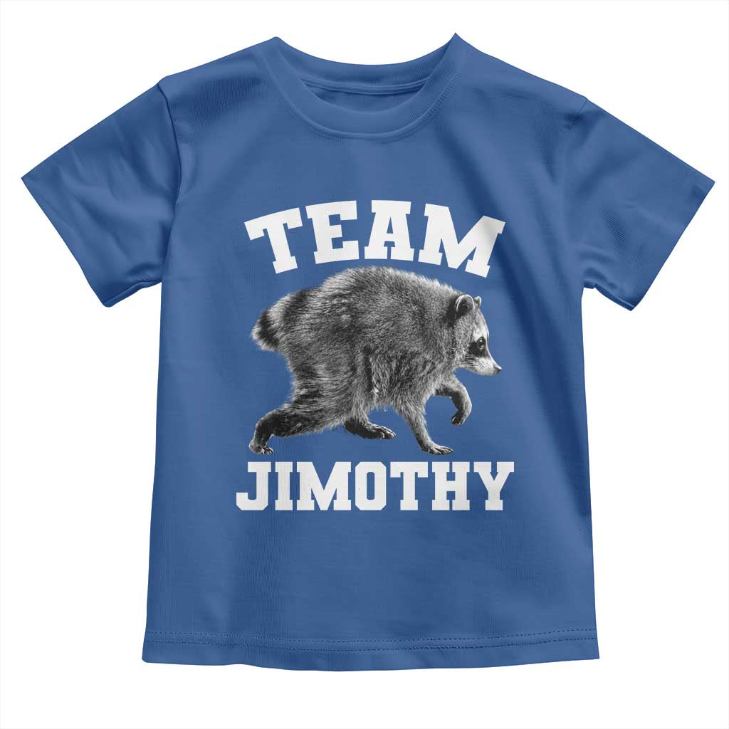 Team Jimothy Raccoon Toddler T Shirt Funny Seattle Trash Panda Lover