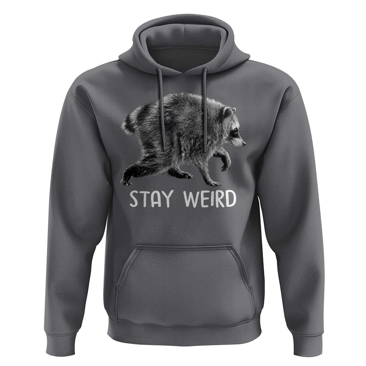 Jimothy the Raccoon Funny Stay Weird Hoodie Seattle Short Spine Trash Panda