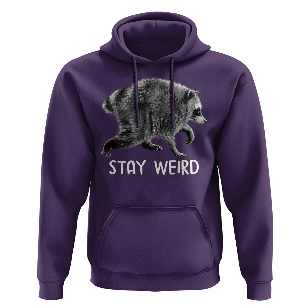 Jimothy the Raccoon Funny Stay Weird Hoodie Seattle Short Spine Trash Panda