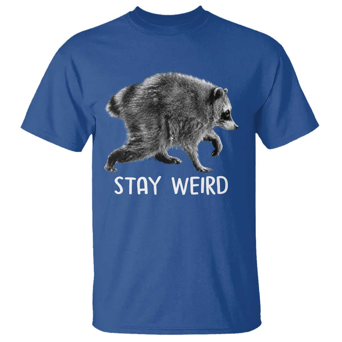 Jimothy the Raccoon Funny Stay Weird T Shirt Seattle Short Spine Trash Panda