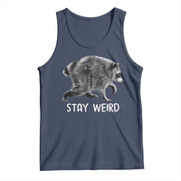 Jimothy the Raccoon Funny Stay Weird Tank Top Seattle Short Spine Trash Panda
