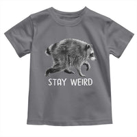 Jimothy the Raccoon Funny Stay Weird Toddler T Shirt Seattle Short Spine Trash Panda
