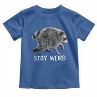 Jimothy the Raccoon Funny Stay Weird Toddler T Shirt Seattle Short Spine Trash Panda