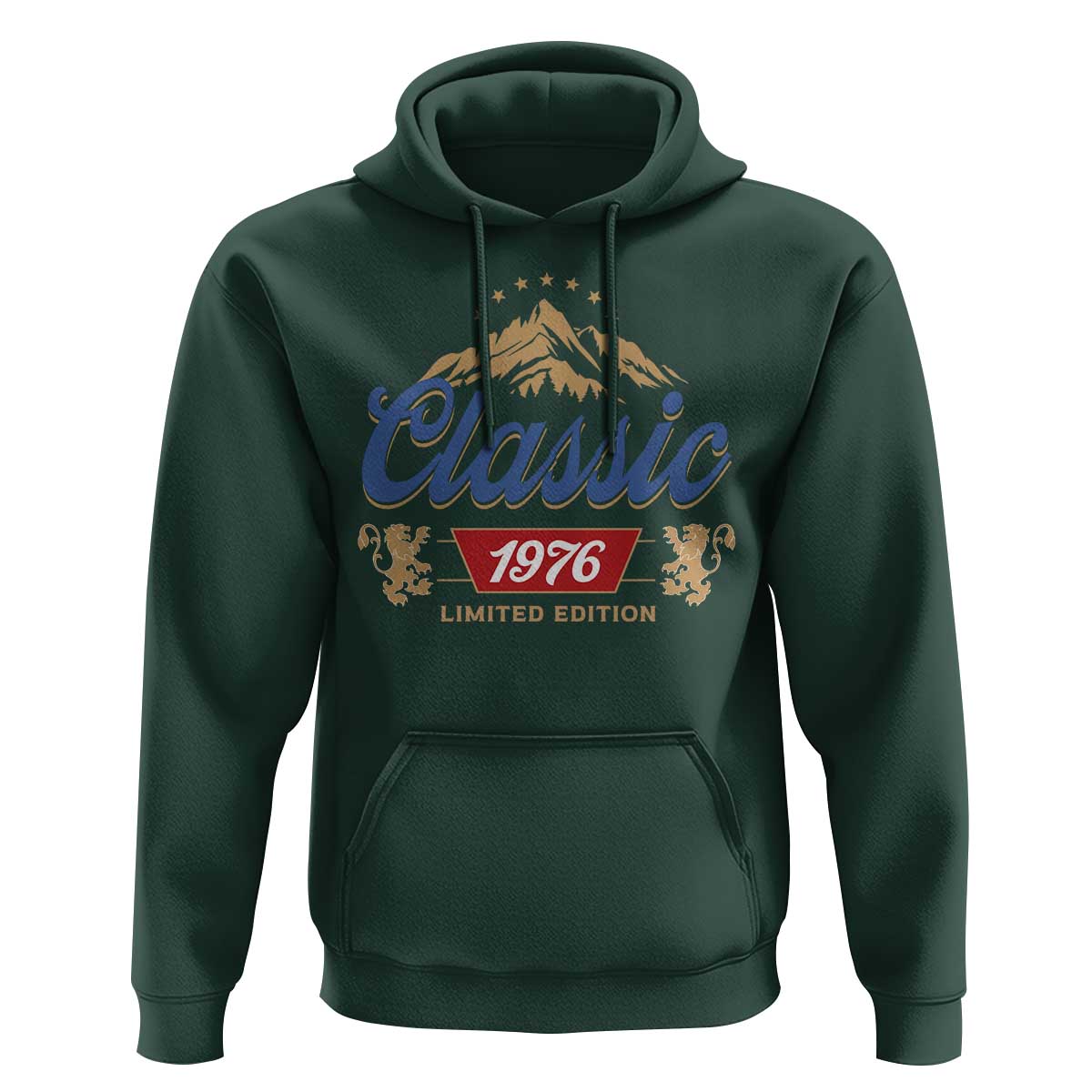 50th Birthday Beer Classic 1976 Limited Edition Hoodie Funny Gifts for 50 Year Olds