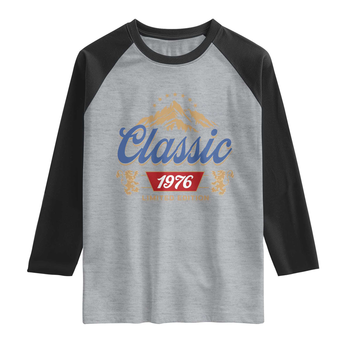 50th Birthday Beer Classic 1976 Limited Edition Raglan Shirt Funny Gifts for 50 Year Olds
