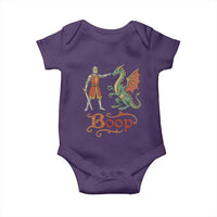Boop Medieval Knight Dragon Baby Onesie Funny Ren Faire Dark Fantasy