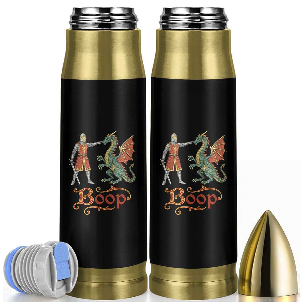 Boop Medieval Knight Dragon Bullet Tumbler Funny Ren Faire Dark Fantasy
