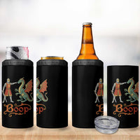 Boop Medieval Knight Dragon 4 in 1 Can Cooler Tumbler Funny Ren Faire Dark Fantasy