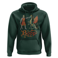 Boop Medieval Knight Dragon Hoodie Funny Ren Faire Dark Fantasy