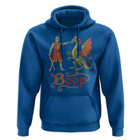 Boop Medieval Knight Dragon Hoodie Funny Ren Faire Dark Fantasy