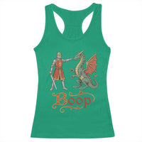 Boop Medieval Knight Dragon Racerback Tank Top Funny Ren Faire Dark Fantasy