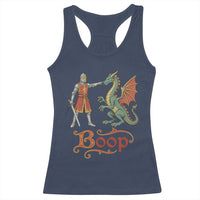 Boop Medieval Knight Dragon Racerback Tank Top Funny Ren Faire Dark Fantasy